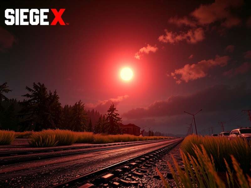 Tactical first-person shooter action scene representing Rainbow Six Siege gameplay