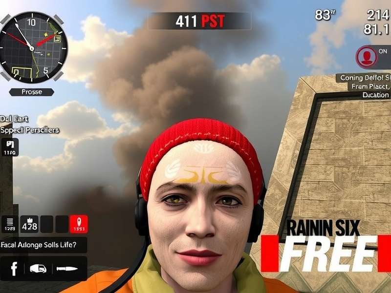 Rainbow Six Siege operators in action during a free play session