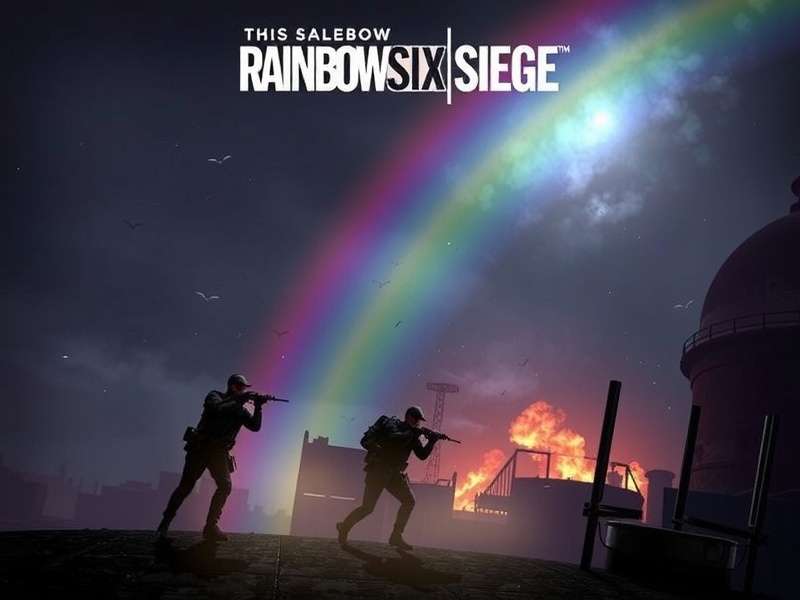 Graph showing Rainbow Six Siege player spikes during free weekends and major updates