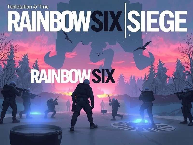 Rainbow Six Siege official release cover art showing operators in action