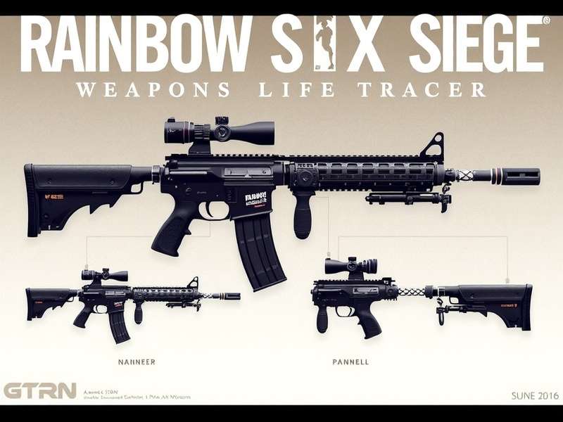 TRN Recoil Pattern Heatmaps for Rainbow Six Siege Assault Rifles