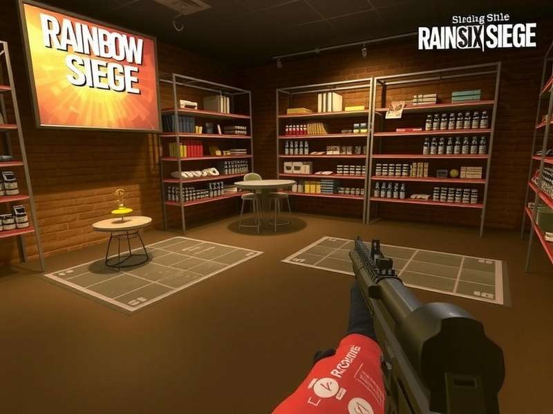 Rainbow Six Siege in-game shop interface showing bundles and cosmetics