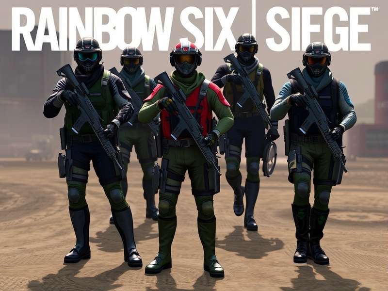 Rainbow Six Siege defensive setup with operators anchoring a site