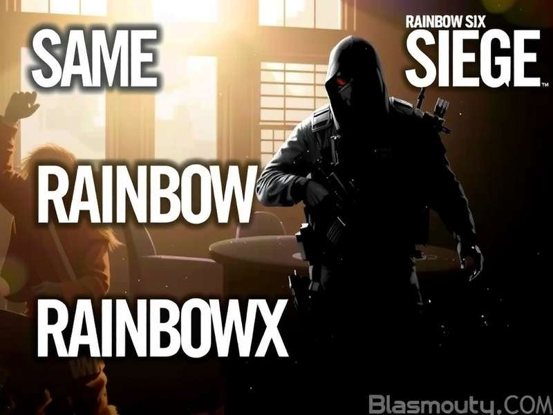 Rainbow Six Siege operators executing a tactical breach