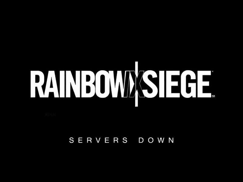 Rainbow Six Siege Xbox Server Status Dashboard Showing Outage