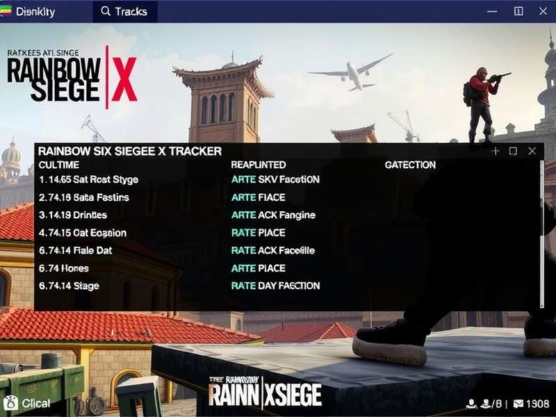 Rainbow Six Siege gameplay action scene