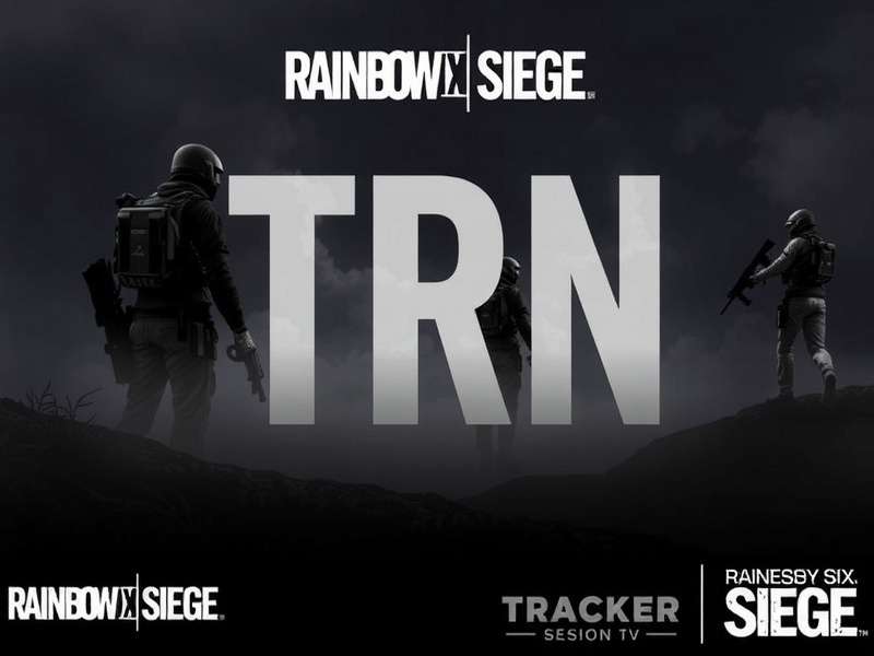 TRN Tracker Dashboard showing detailed Rainbow Six Siege player statistics