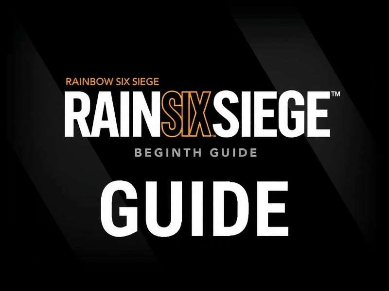 Rainbow Six Siege beginner operators in action on the map Oregon