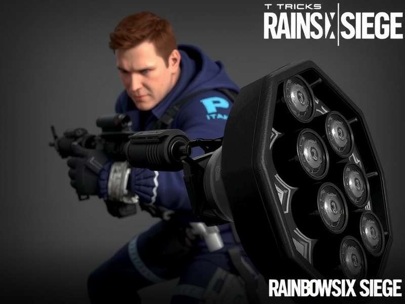 Rainbow Six Siege operators in tactical action on Villa map