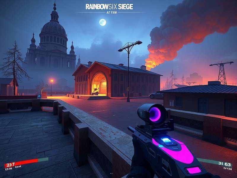 Rainbow Six Siege Aimbot detection heatmap showing reported incidents by rank and region