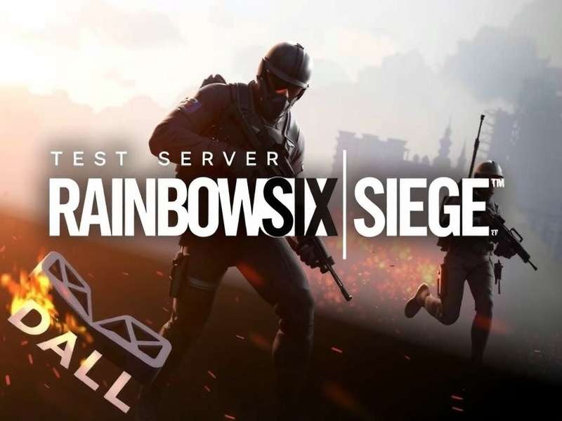 Rainbow Six Siege Test Server gameplay preview showing operators and tactical interface