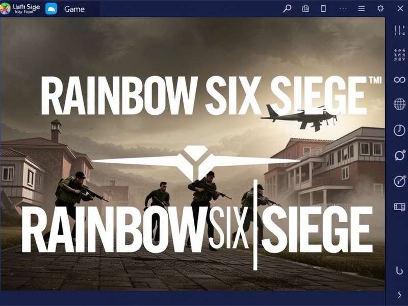 Rainbow Six Siege Mobile running on PC with emulator and keyboard controls