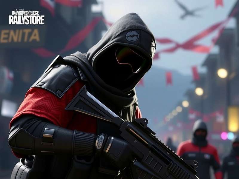 Rainbow Six Siege Operators Team assembled in tactical gear, ready for breach