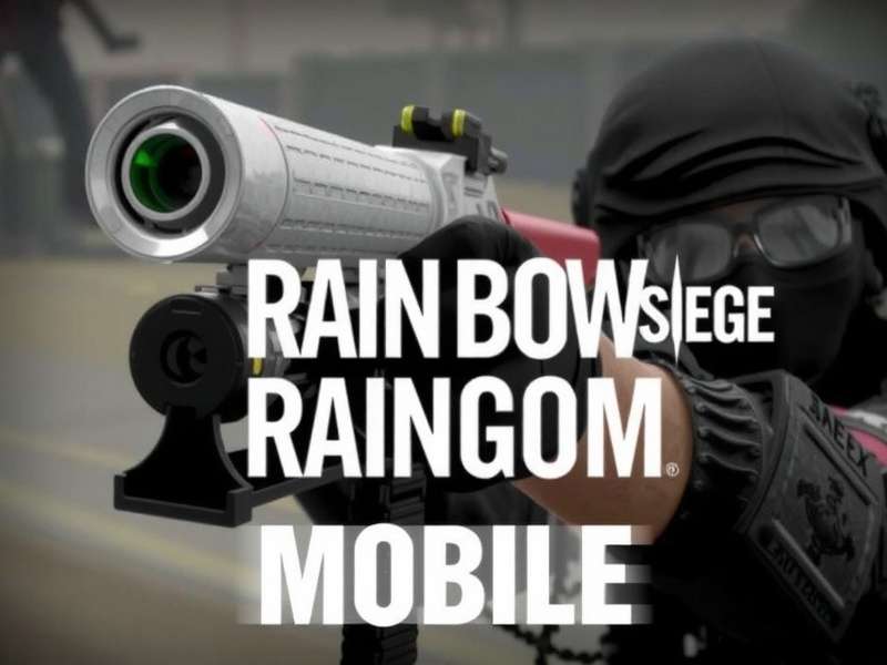 Rainbow Six Siege Mobile Apk gameplay action with operators and tactical HUD