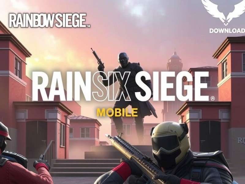Rainbow Six Siege Mobile iOS gameplay screenshot showing operators in action