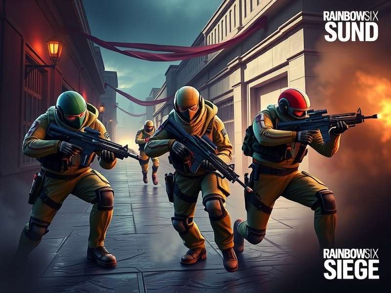 Rainbow Six Siege Attack Operators lineup tactical assault team