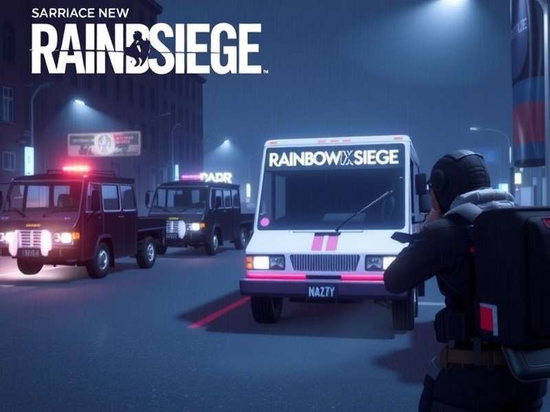 Rainbow Six Siege PC – elite operator team in tactical formation